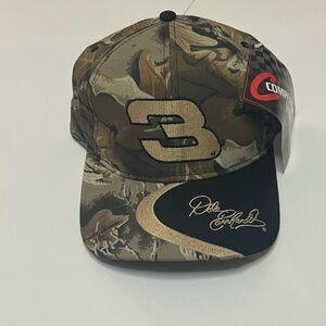 Dale Earnhardt No. 3 NASCAR Camo Hat Competitor’s View brand NWT